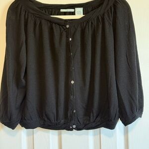 Black Women's Cardigan Sweater